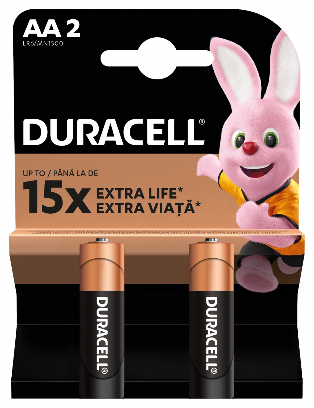 Батерии Duracell AA Basic MN1500 K2